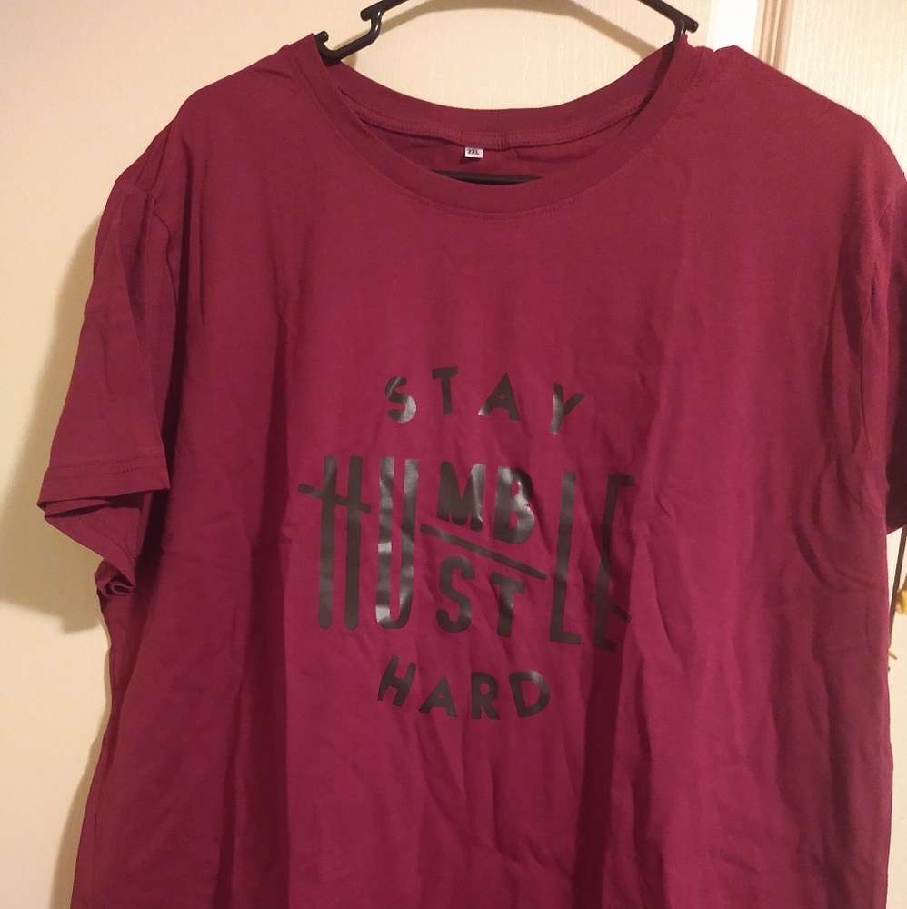 Burgundy T-shirt